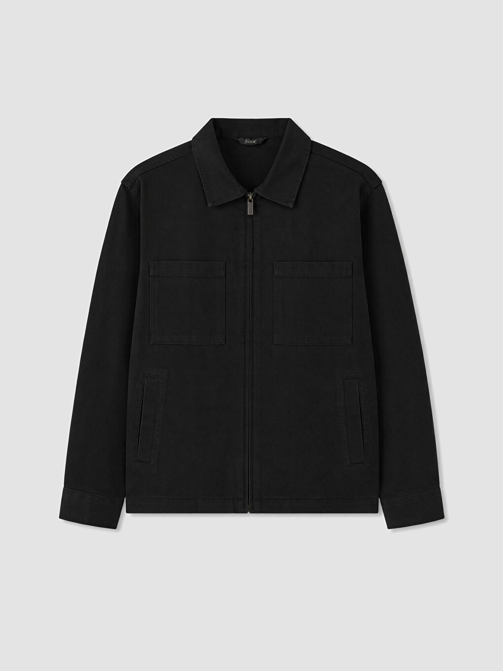 Surchemise En Gabardine Pour Homme Coupe Décontractée-4