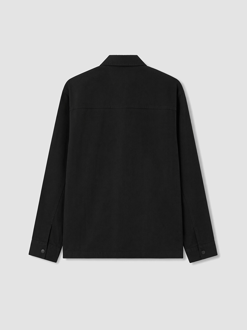Surchemise En Gabardine Pour Homme Coupe Décontractée-6