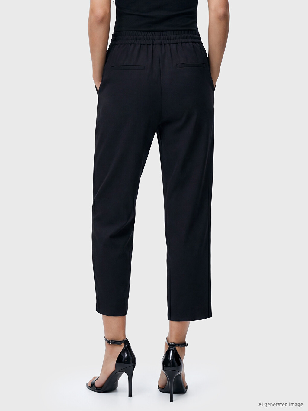 Woman Black Trousers-2