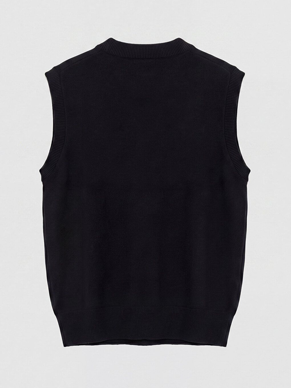 Mock Neck Women's Knitwear Tank Top-5
