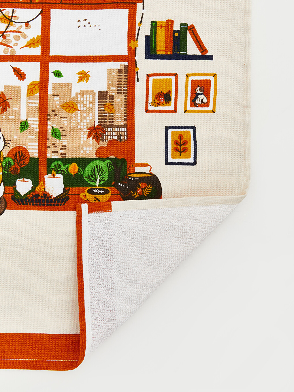 Karışık Kedi Baskılı Kurulama Bezi 2'li Paket 40x60 Cm-4