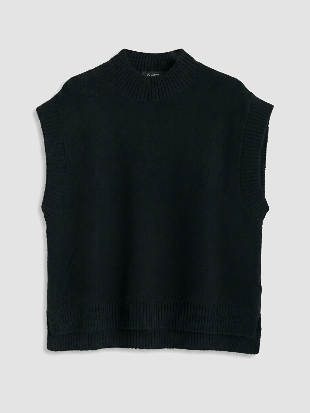 Mock Neck Women's Knitwear Sweater-4