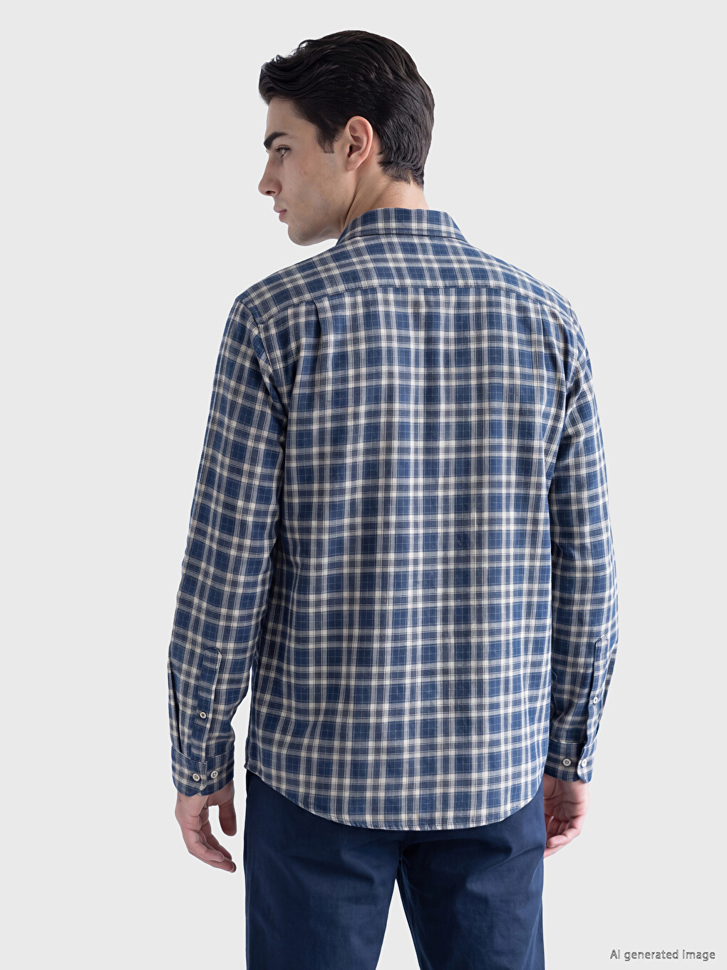 Man Beige Shirt-2