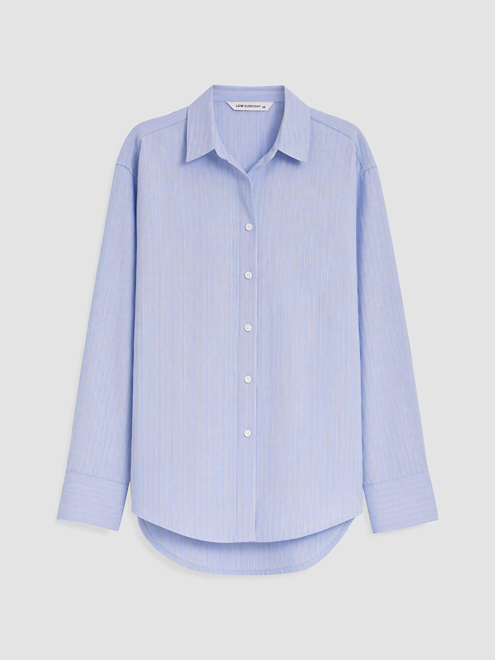 Striped Poplin Women's Shirt