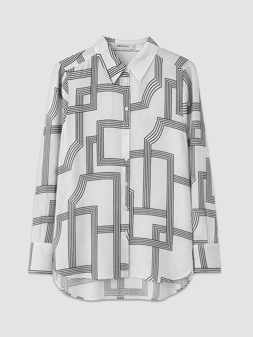 Woman Black Shirt