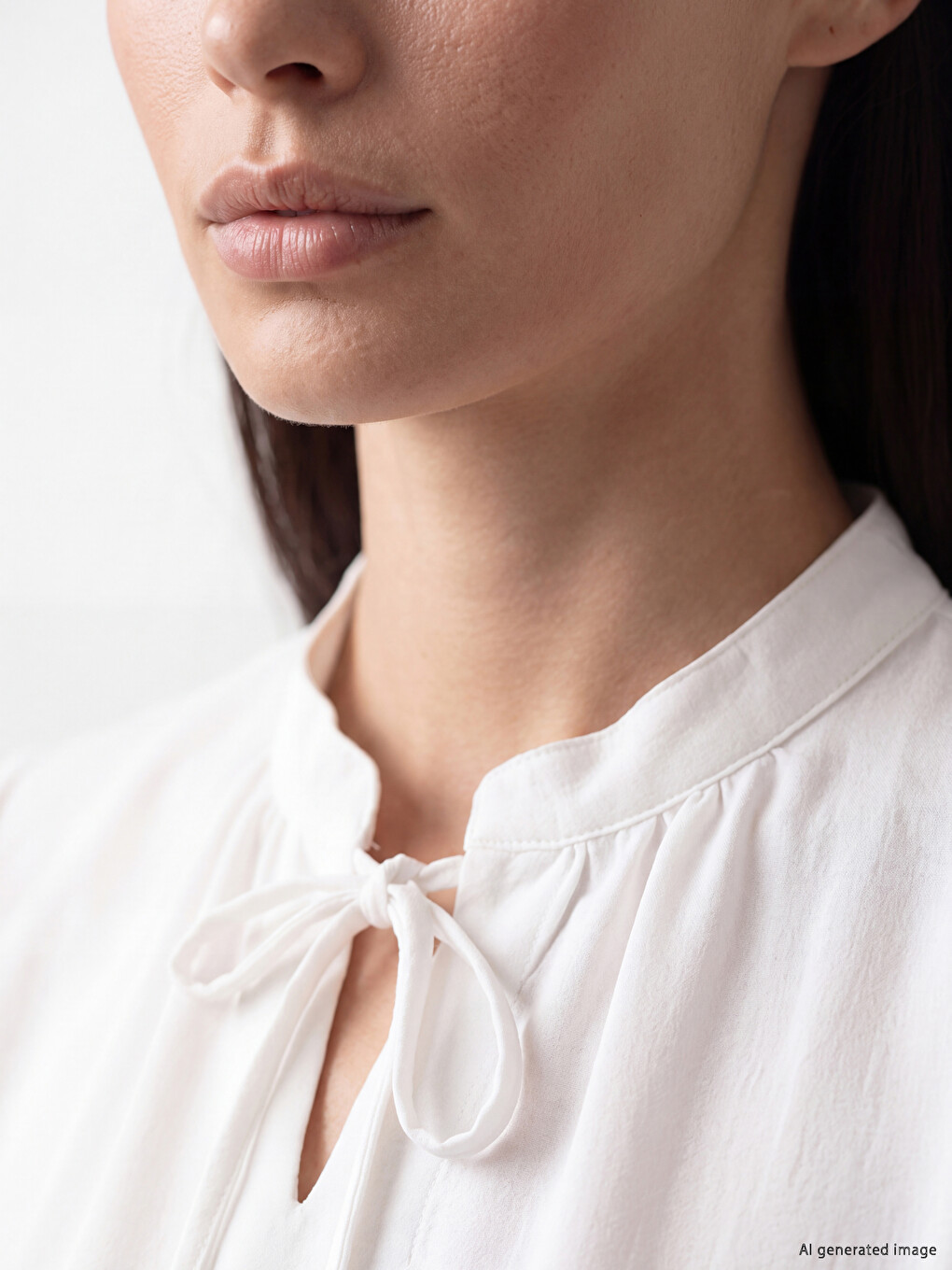 Woman White Blouse-2