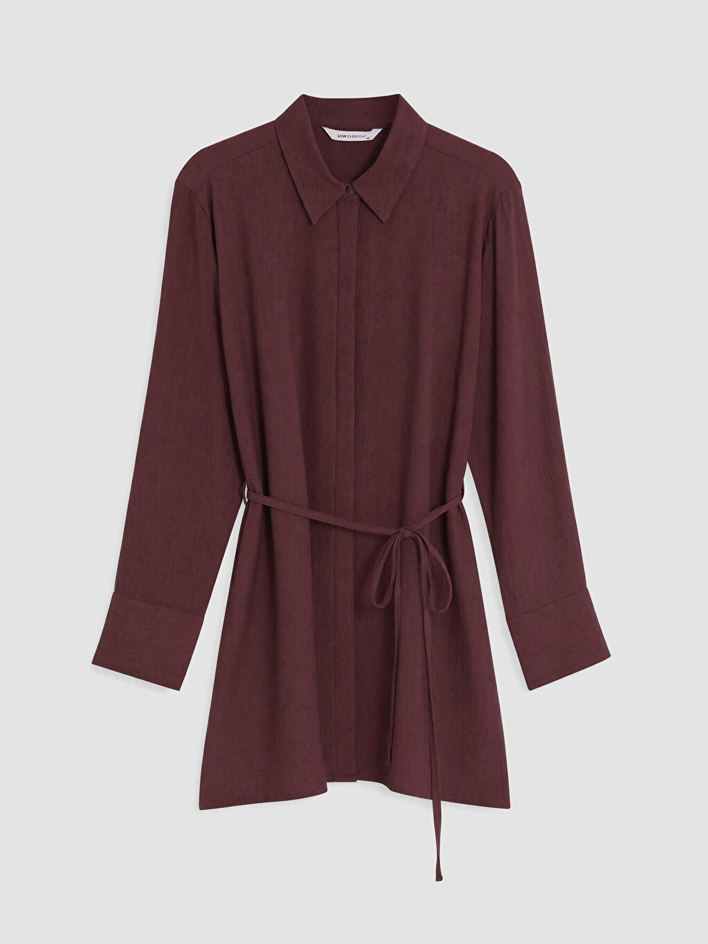 Woman Brown Shirt Tunic-4
