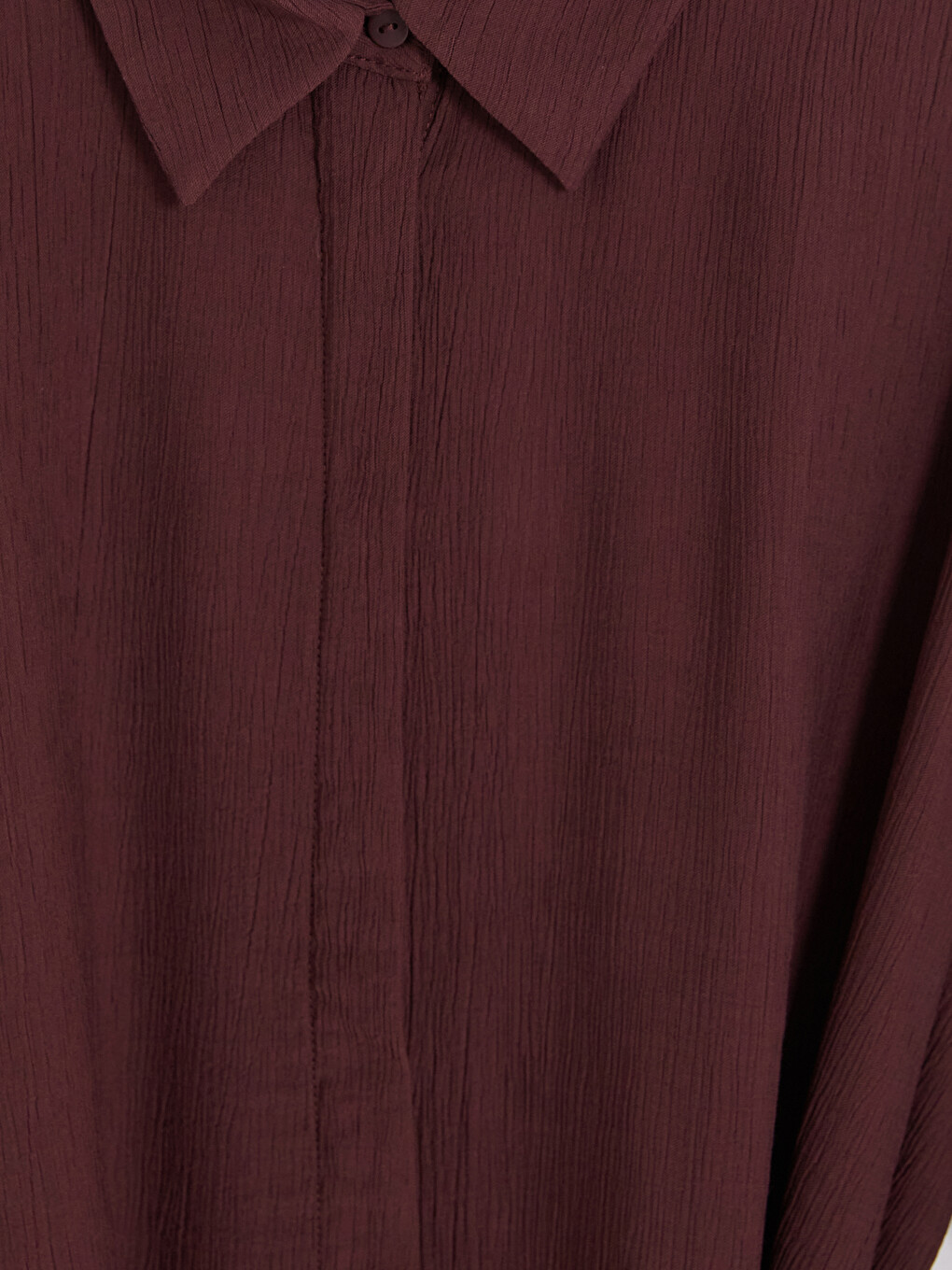 Woman Brown Shirt Tunic-5