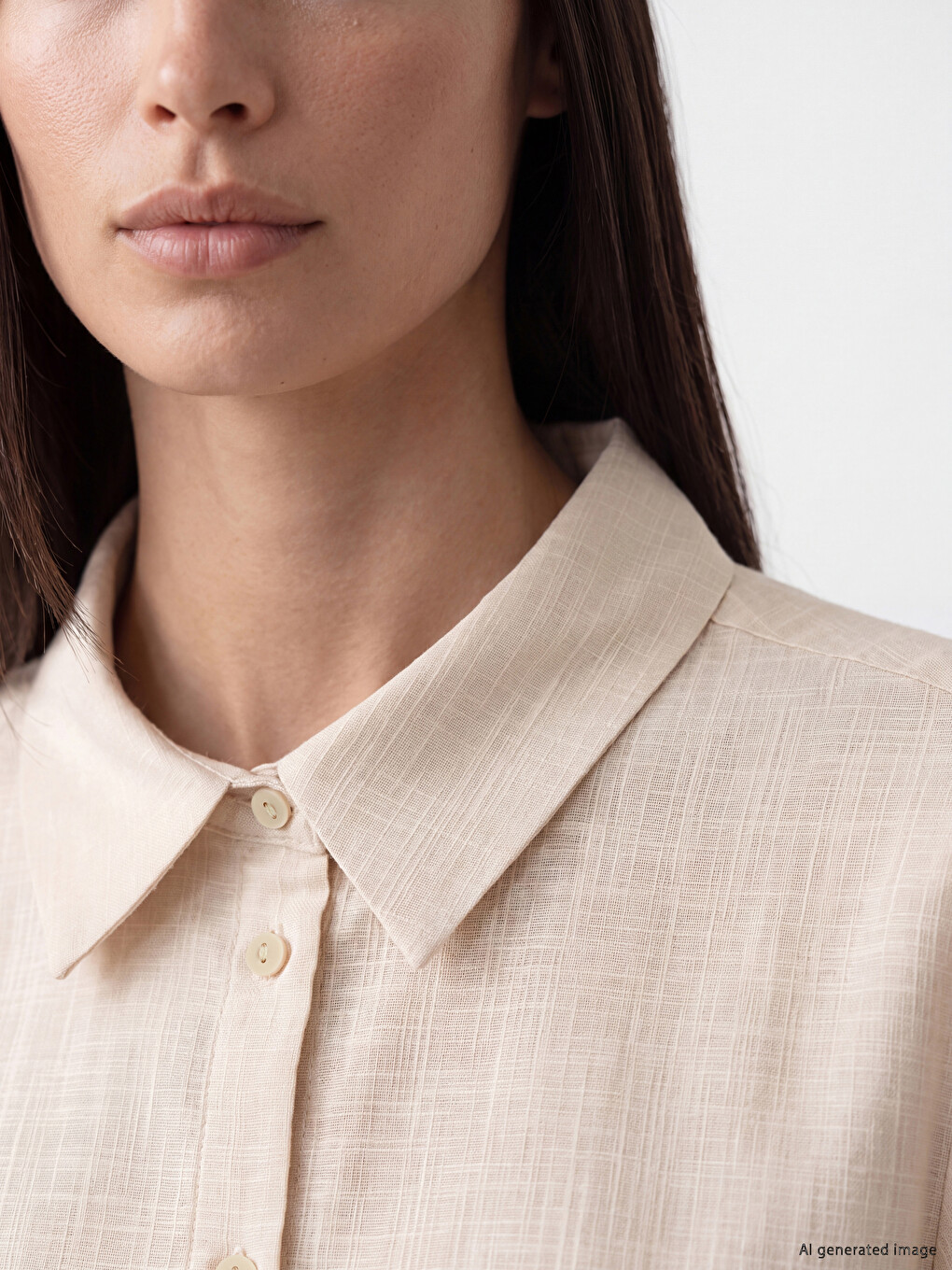 Woman White Shirt Tunic-1