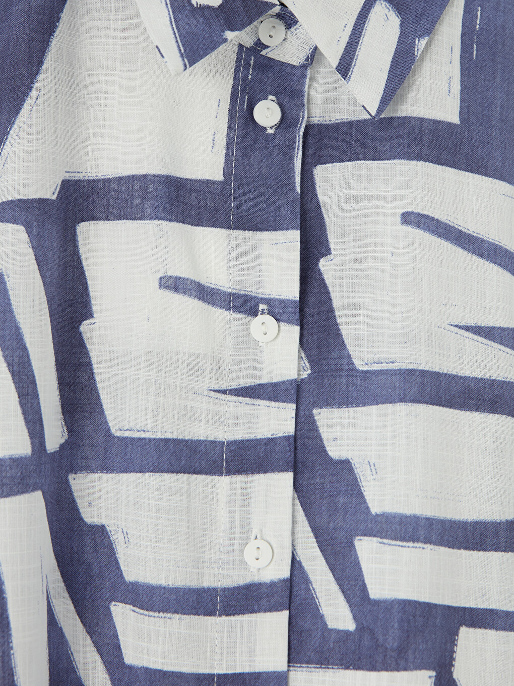 Woman Blue Shirt Tunic-6