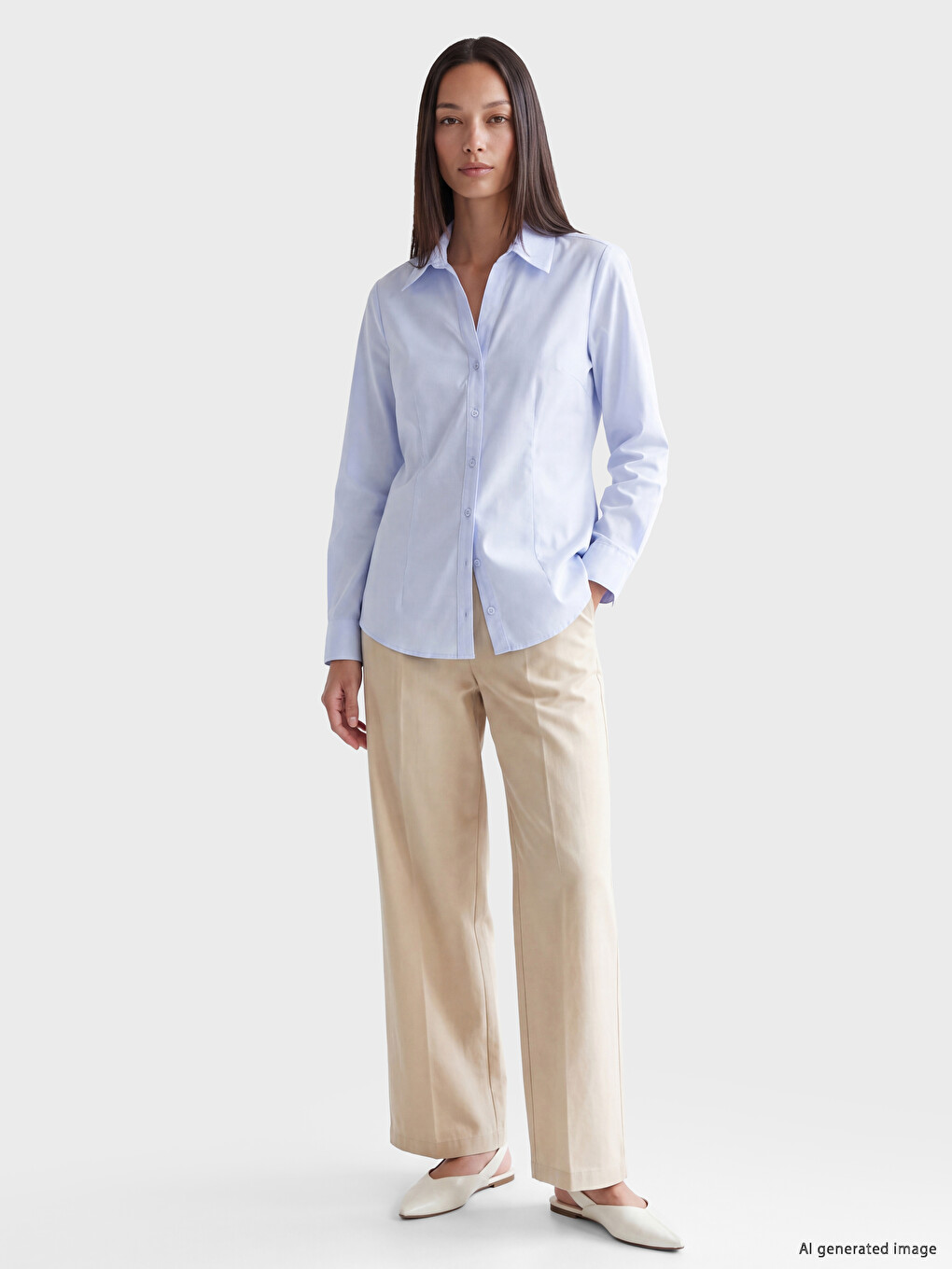 Poplin Women's Shirt-1