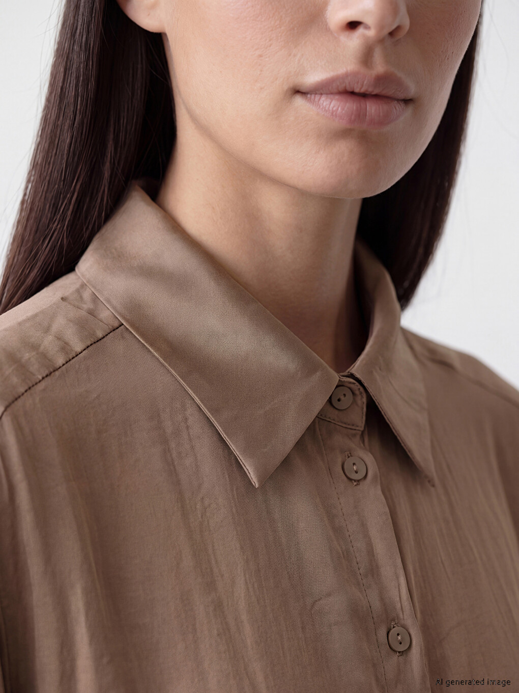 Satin Women's Shirt-2