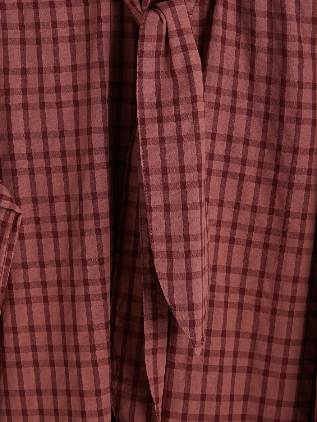 Checked Dobby Women's Shirt Tunic-7