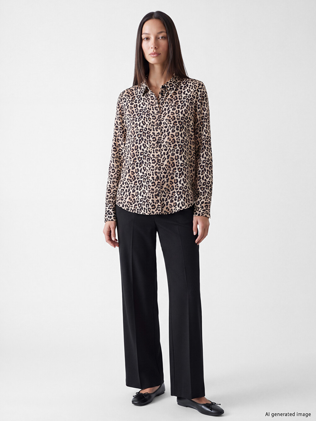 Woman Brown Shirt-1
