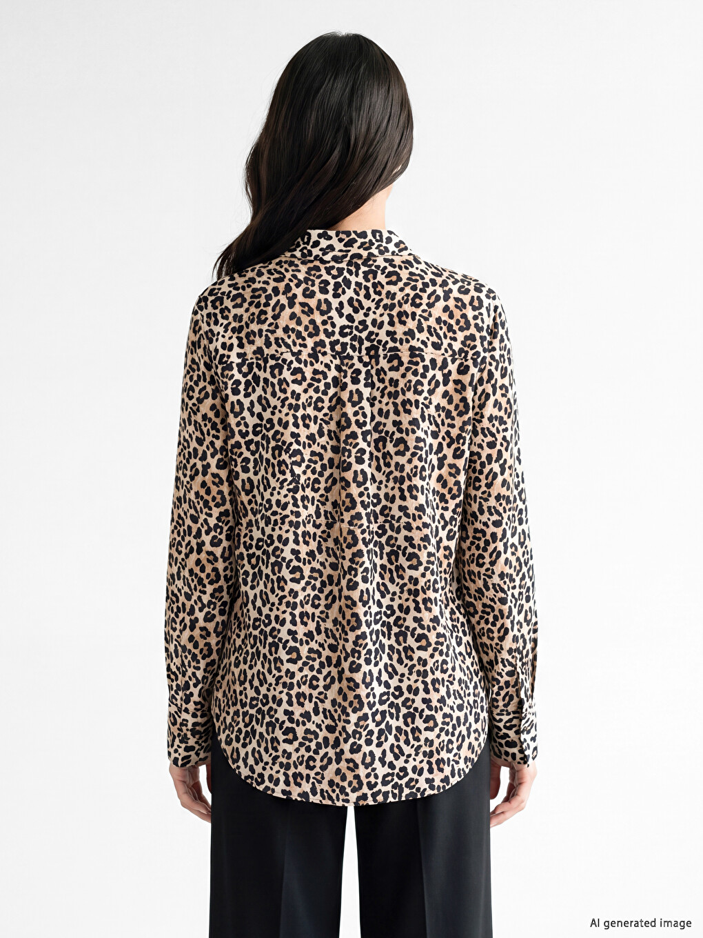 Woman Brown Shirt-3