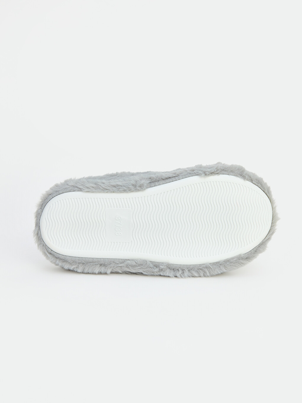 Cat Embroidered Girls' Plush Home Slipper-3