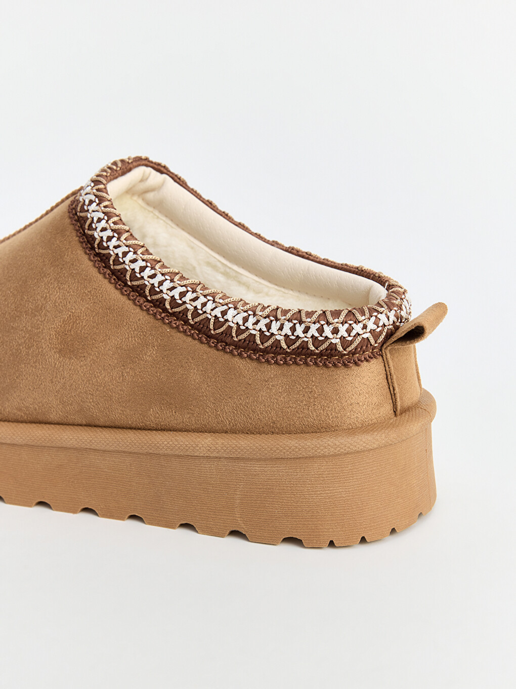 Faux Suede Girls' Slipper-1