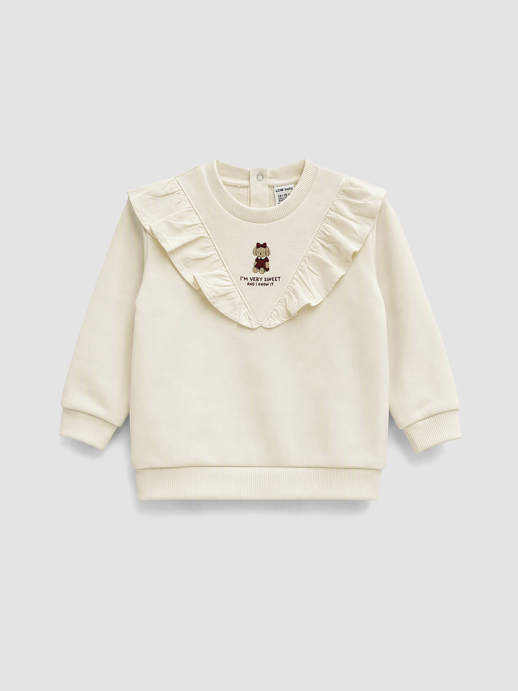 Baby Girl Ecru Set-1