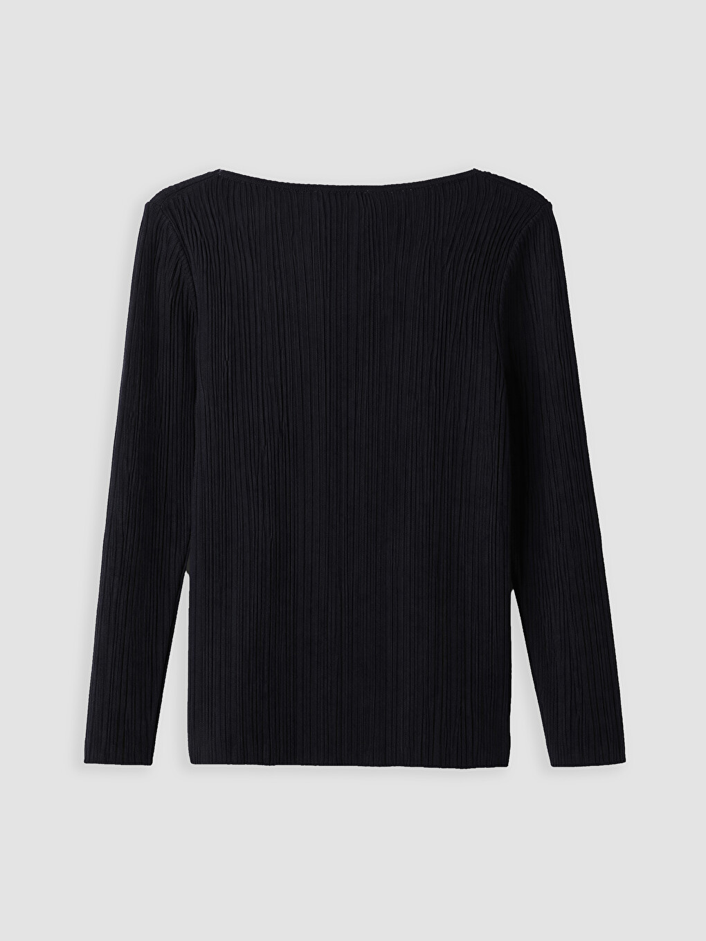 Boat Neck Button Detailed Women's Knitwear Sweater-6