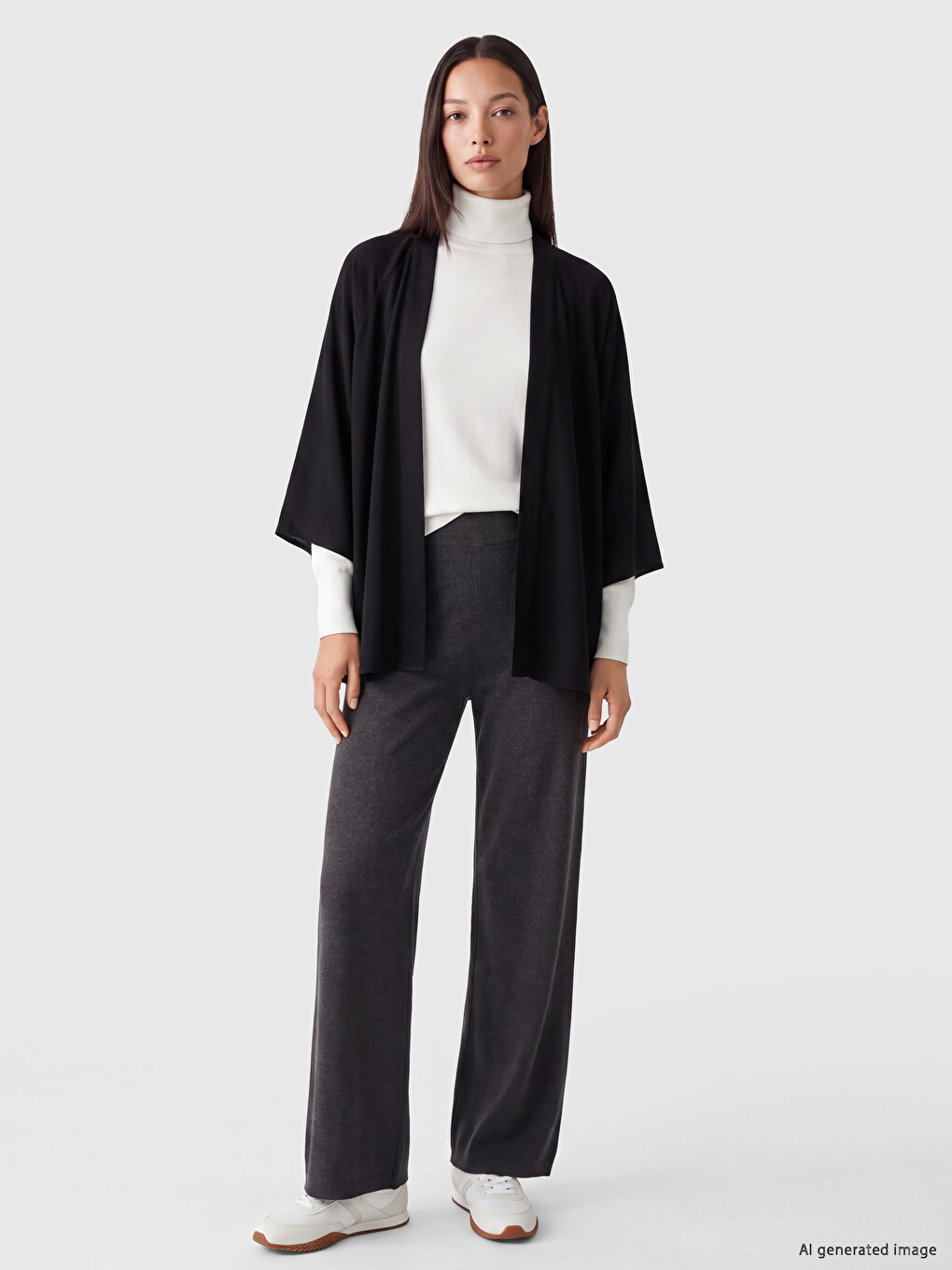 Woman Anthracite Trousers