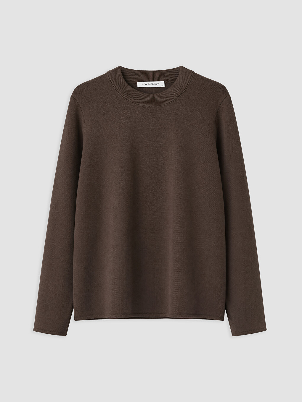 Crew Neck Women's Knitwear Sweater-4
