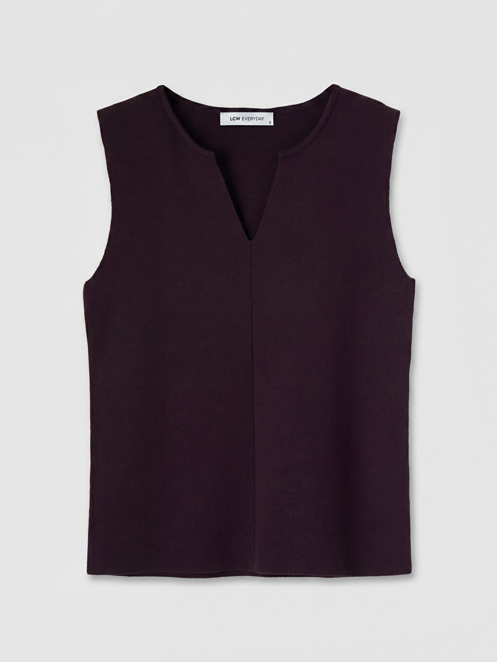 V Neck Women's Knitwear Tank Top-4