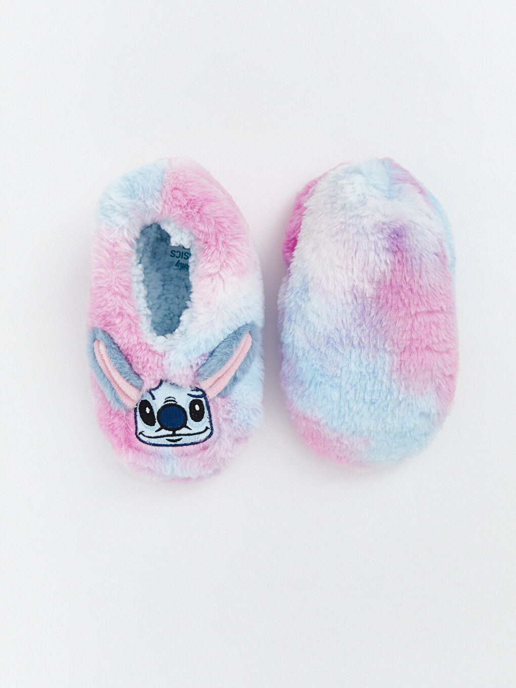 Stitch Ve Angel Desenli Kız Çocuk Ev Çorabı