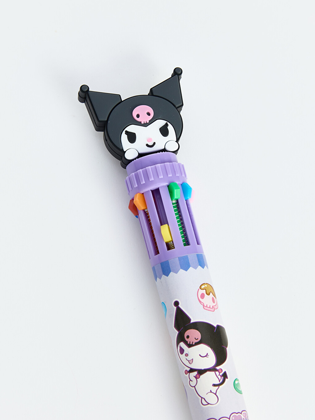 Kuromi Figured 10 Colored Ballpoint Pen-1