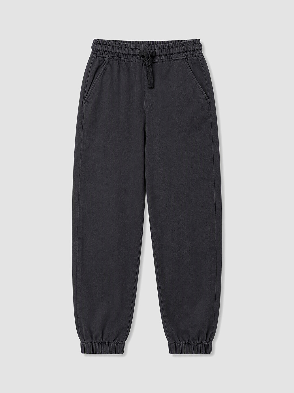Boys' Gabardine Jogger Trousers