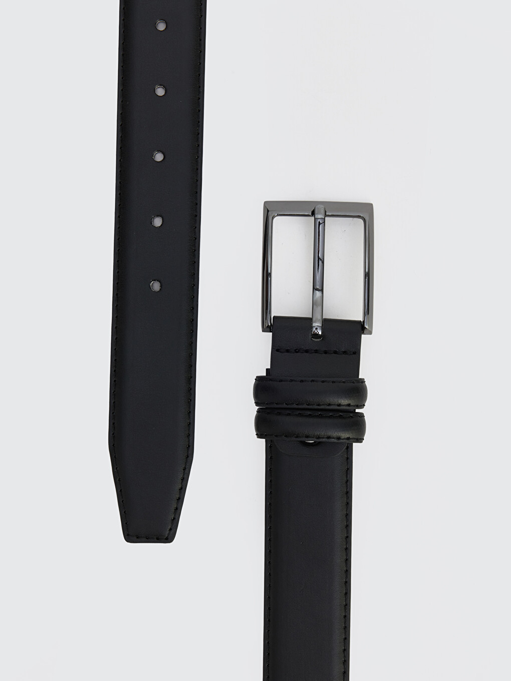 Faux Leather Men's Belt-2