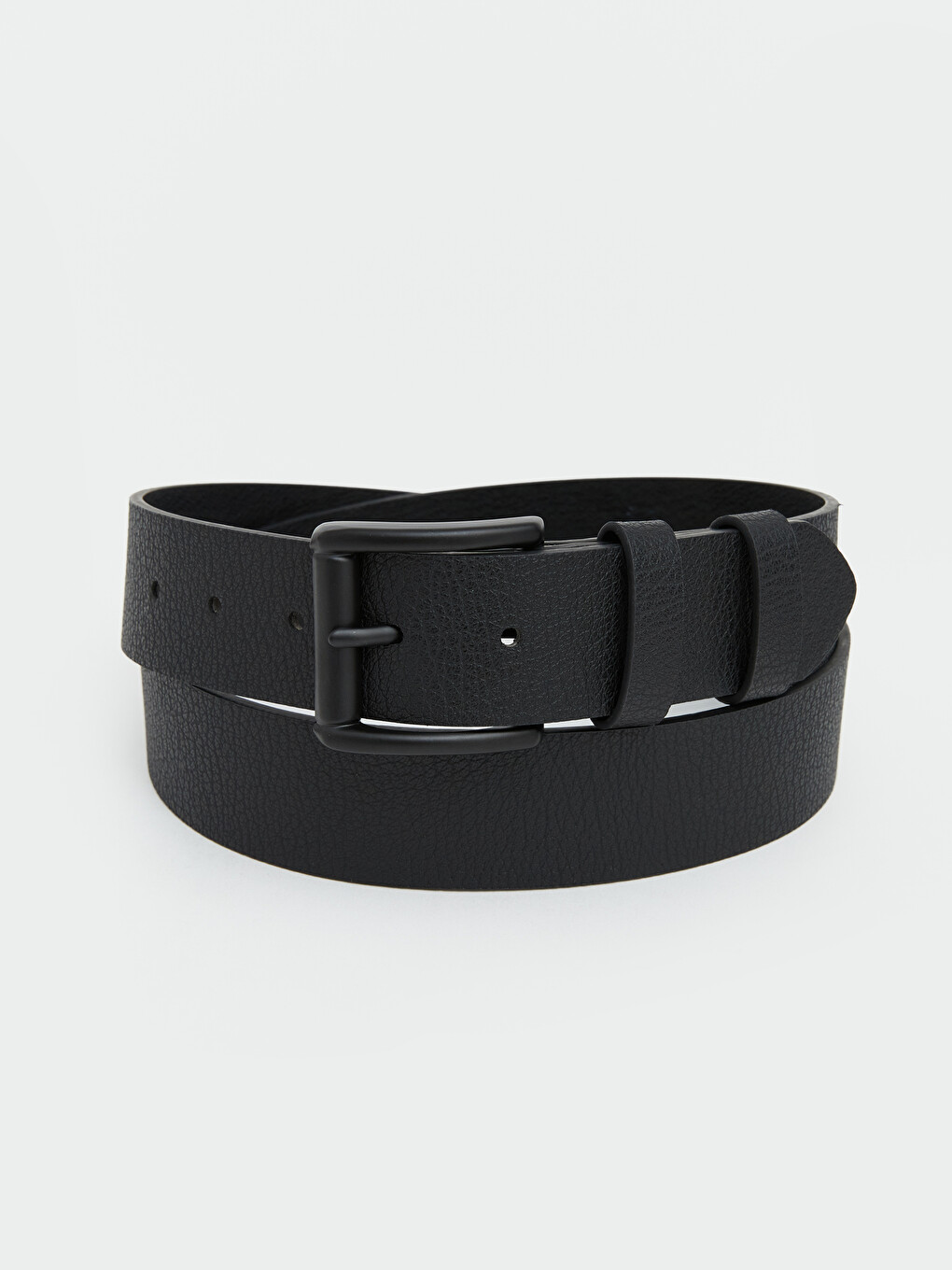 Faux Leather Men's Belt