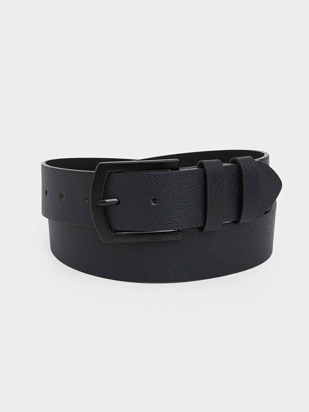 Faux Leather Men's Belt