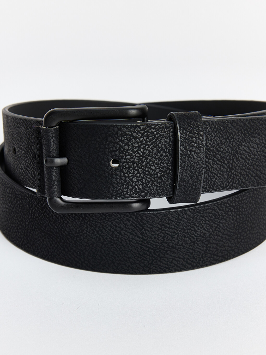 Faux Leather Men's Belt-3