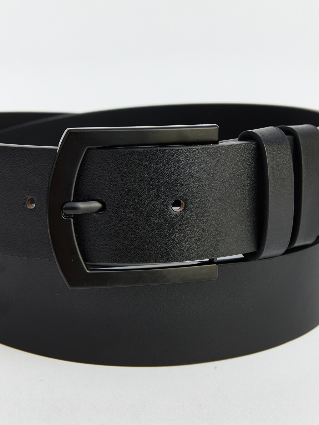 Faux Leather Men's Belt-3