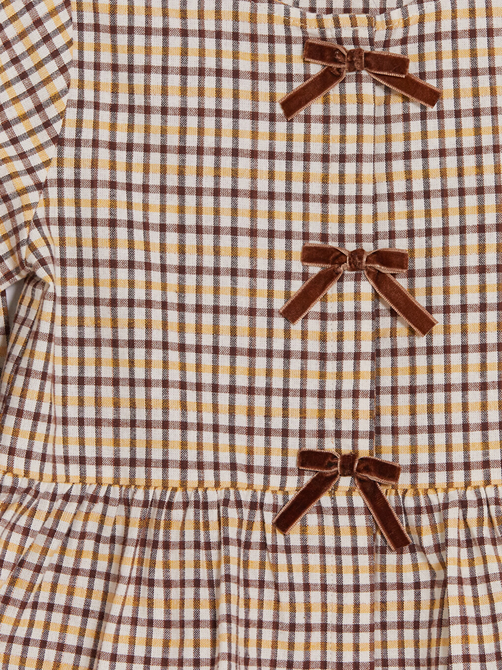 Plaid Girls' Gabardine Set-5
