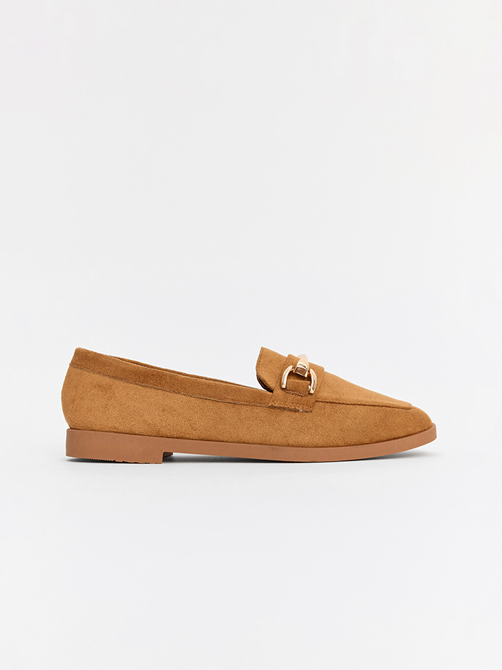 Süet Görünümlü Kadın Loafer-2