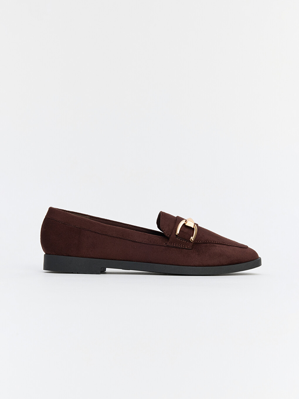 Süet Görünümlü Kadın Loafer-2