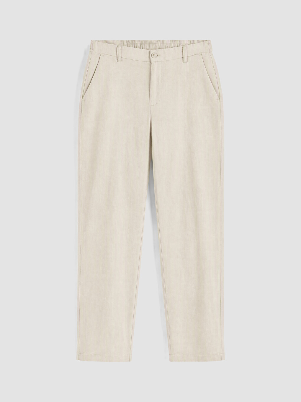 Man Beige Trousers-4