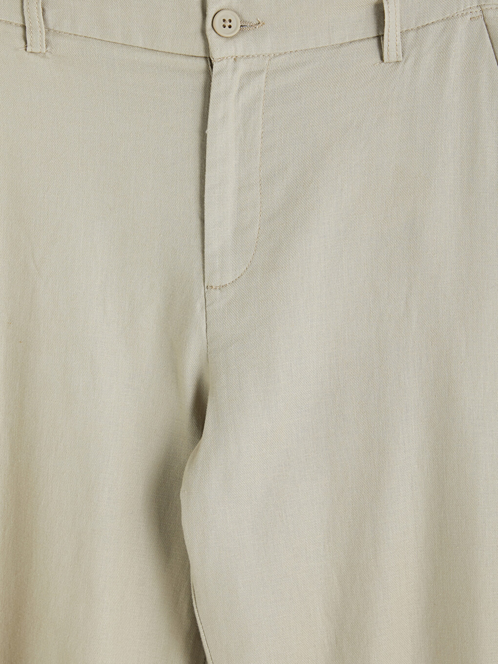 Linen-look Men's Trousers-5