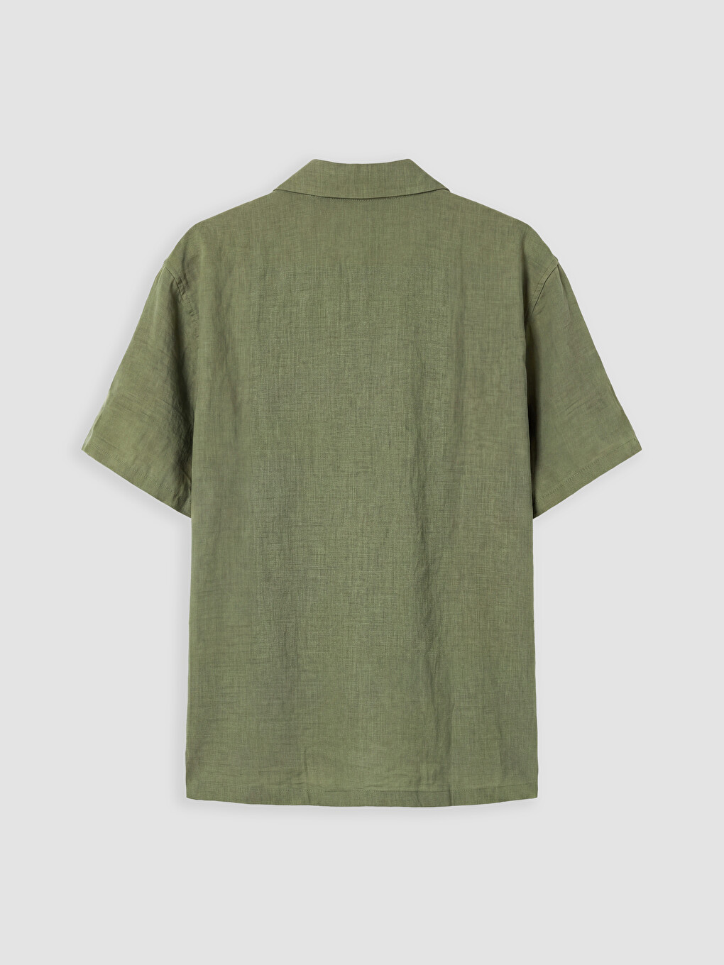 Man Green Shirt-5