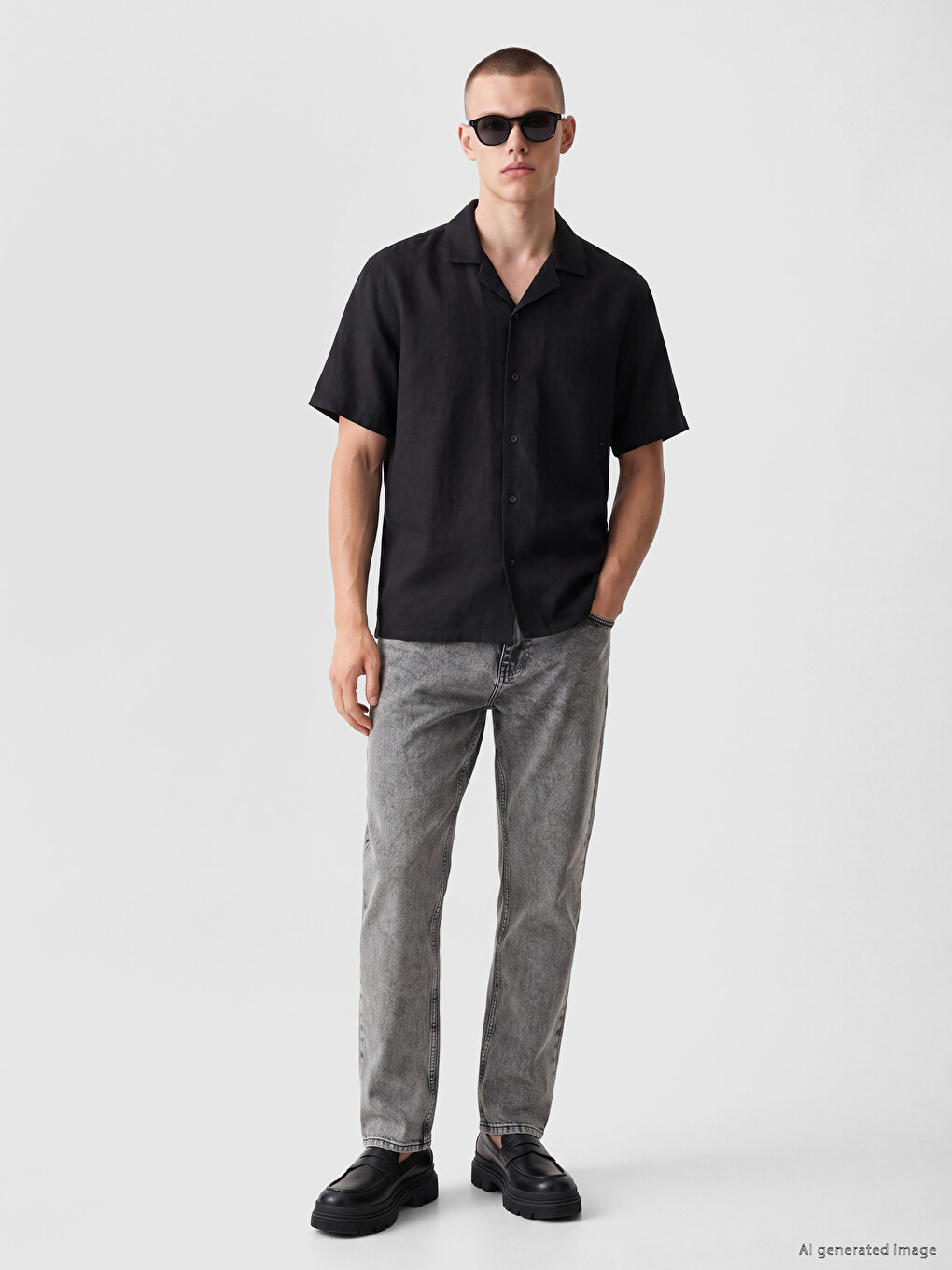 Man Black Shirt-1