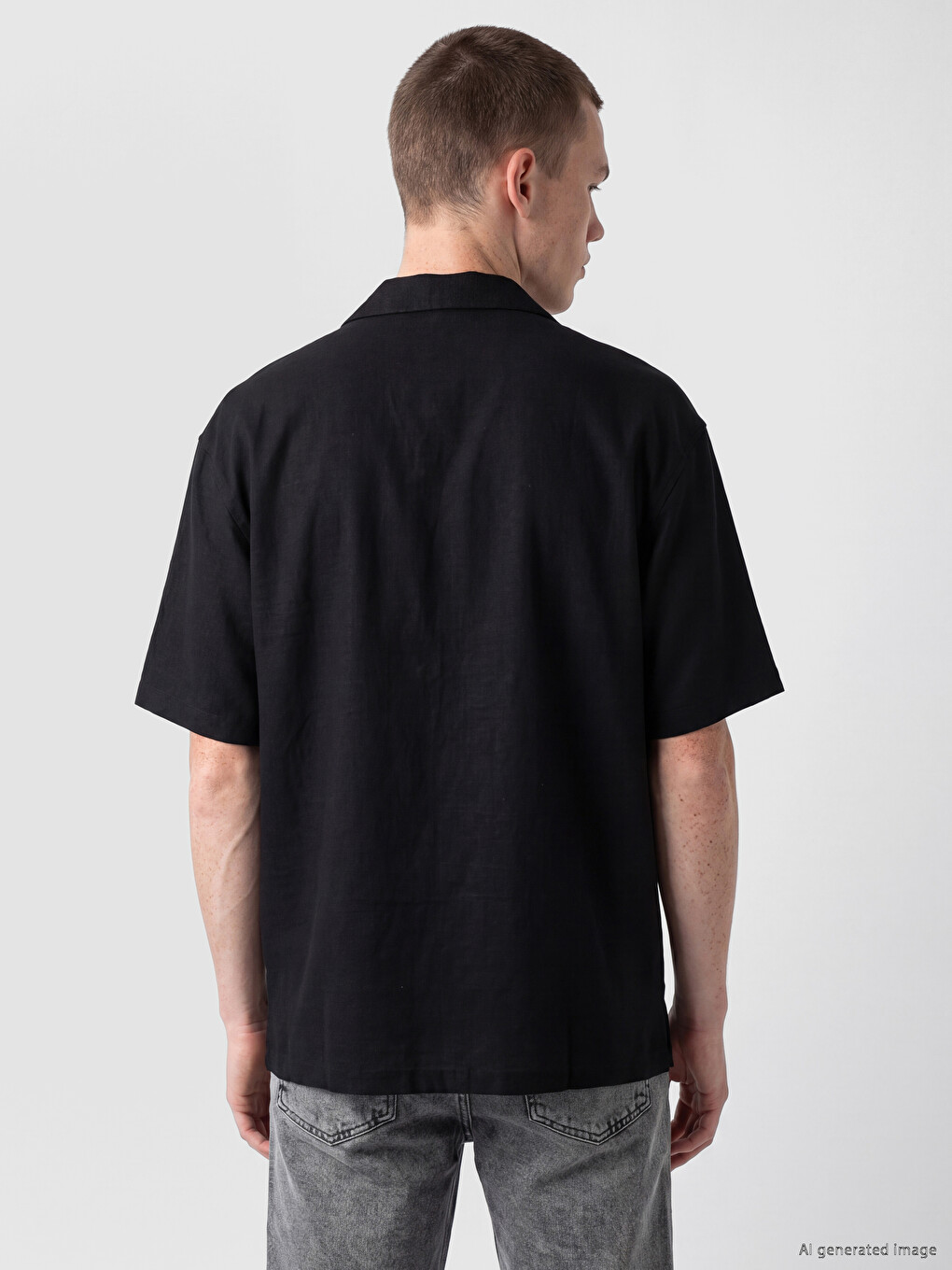 Man Black Shirt-3