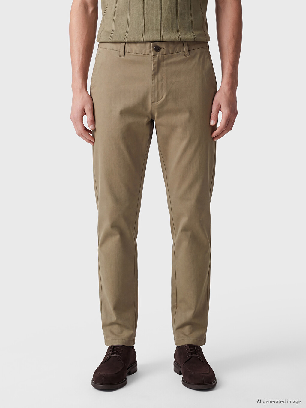 Standard Fit Men's Trousers-1