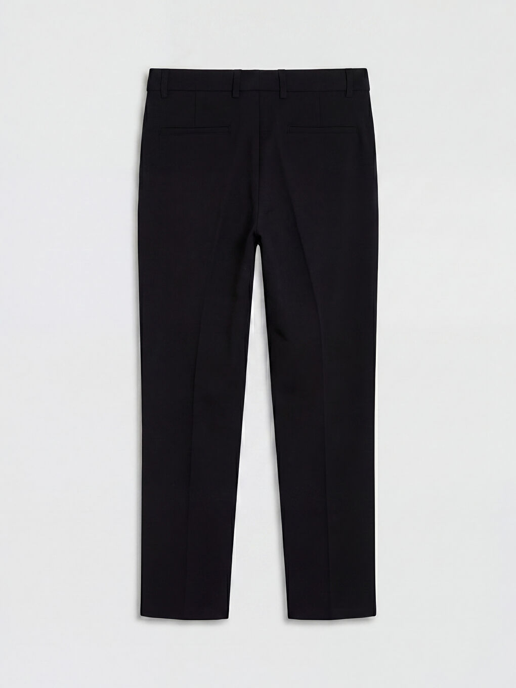 Siyah Regular Fit Erkek Pantolon-1