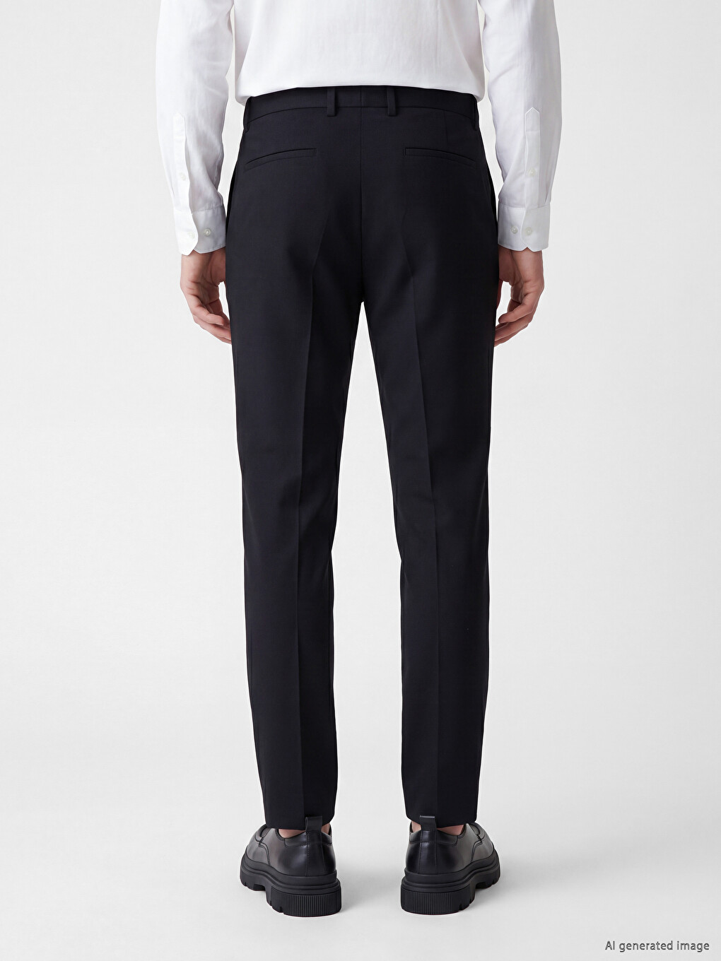 Lacivert Regular Fit Erkek Pantolon-2