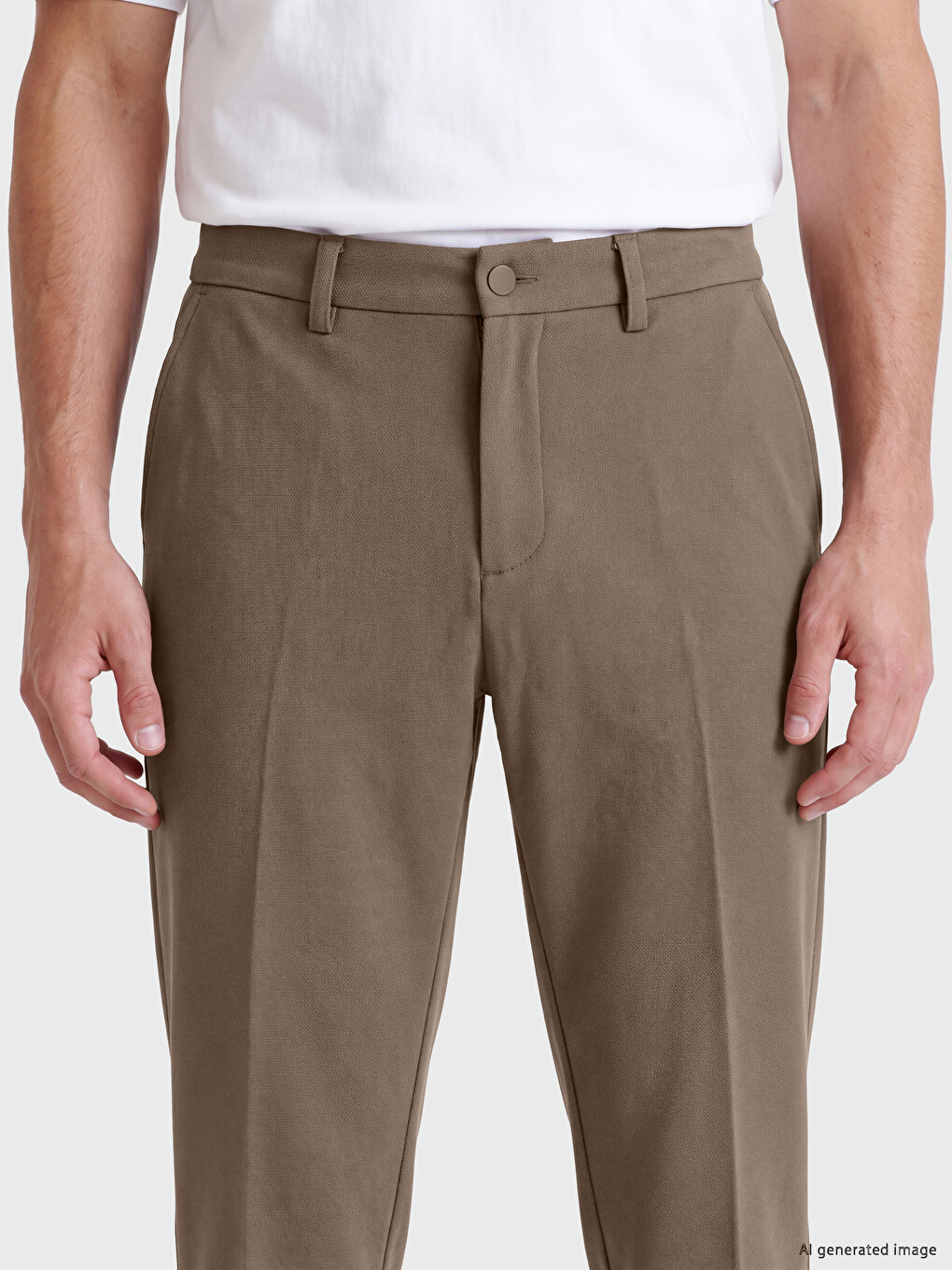 Regular Fit Men's Trousers-2