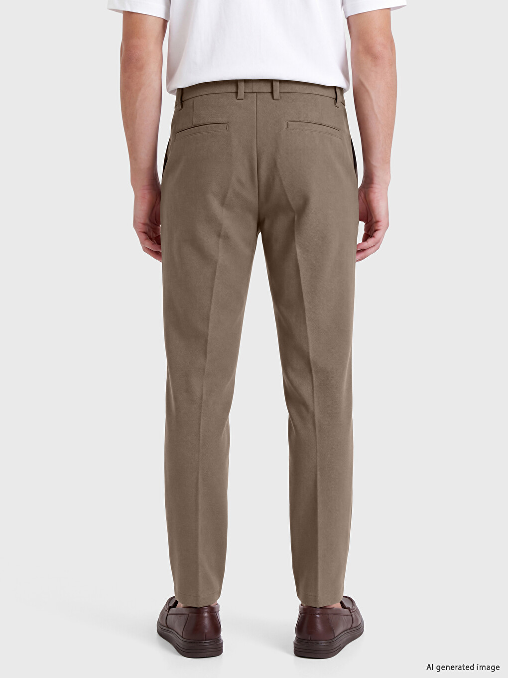 Regular Fit Men's Trousers-3