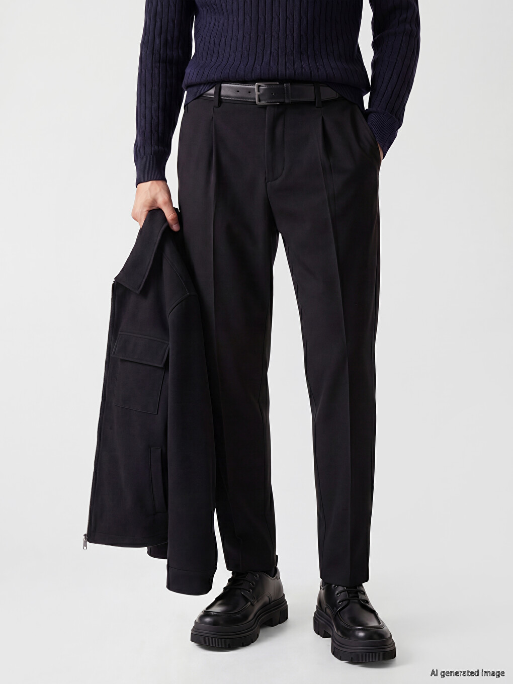 SOUTHBLUE Regular Fit Erkek Pileli Pantolon - W6AR19Z8-CVL | LC