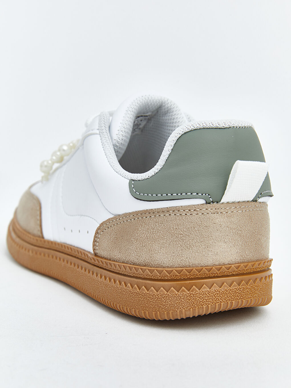 Bej Taş Detaylı Kız Çocuk Spor Ayakkabı-4