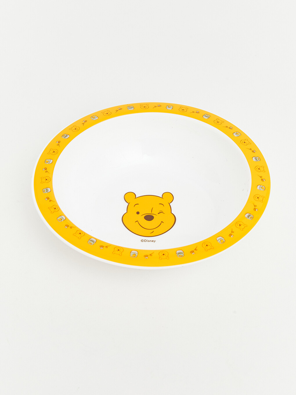Winnie The Pooh Printed Plate Bowl And Cup Set-3